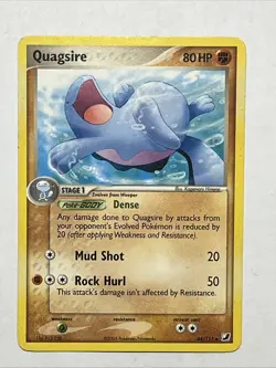 Pokemon TCG Card 2005 Unseen Forces - Quagsire 44/115 - Image 2