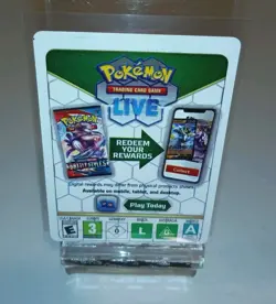 Pokemon TCG Silver Tempest Miscut OC Error Online Code Card - Image 1