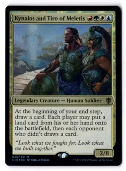 Kynaios and Tiro of Meletis LP* FOIL Commander Baldur's Gate 437 mtg -UnltdCards - Image 1