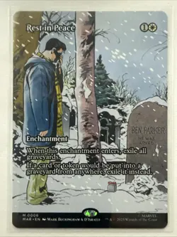 MTG Rest In Peace 0006 Regular (Borderless) Marvel Eternal-Legal NM MAR - Image 1