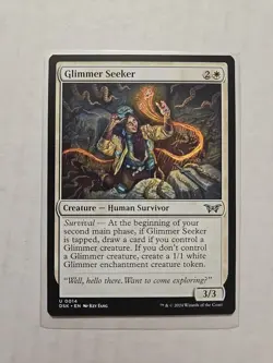 Glimmer Seeker - Duskmourn - LP - MTG Magic - Uncommon - Creature - Image 1