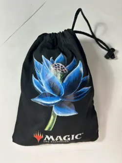 Magic The Gathering Blue Lotus Token Bag + Assorted MTG Counters Lot - Image 2