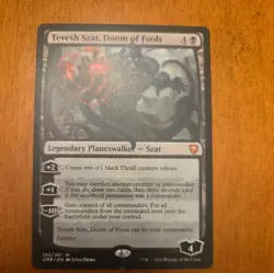 Tevesh Szat, Doom of Fools #153 (NM) Commander Legends CMR Magic MTG - Image 1