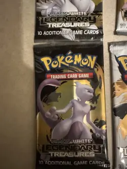 4x pokemon black and white legendary treasures pack Arts Opened - Image 5