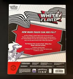 Pokemon Scarlet & Violet White Flare Binder Collection - New Sealed - Image 2