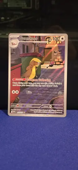 Pokemon Gumshoos Mega Evolution 153/132 Secret Rare Holo Mint Pack Pulled! - Image 1