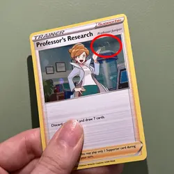 1 Swirl 🌀 Cosmo Pokemon Professor’s Research Juniper 060/072 Shining Fates MP - Image 3