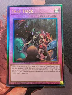 Trap Trick RA03-EN078 Ultimate Rare 1st Edition YuGiOh TCG Card - Image 1