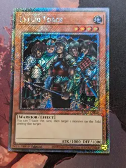 Yugioh - Exiled Force RA03-EN119 1st Edition Platinum Secret Rare - Image 1