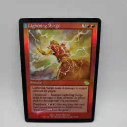 Lightning Surge Foil x1 - Judgement - MTG - Near Mint (Copy 1) - Image 1