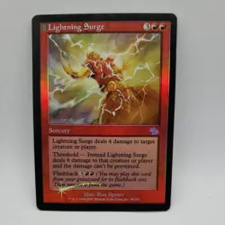 Lightning Surge Foil x1 - Judgement - MTG - Near Mint (Copy 1) - Image 2