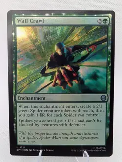 Magic: The Gathering Wall Crawl 0121 Marvel's Spider-Man Foil - Image 1