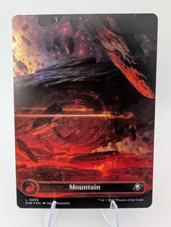 Mountain (0265) (Borderless) Edge of Eternities Foil - Image 1