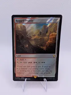Rugged Prairie (Surge Foil) Commander: Final Fantasy Foil - Image 1