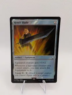 Hero's Blade (Surge Foil) Commander: Final Fantasy Foil - Image 1