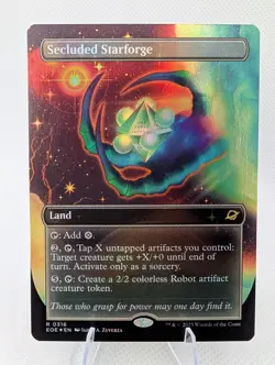 Secluded Starforge (Borderless) Edge of Eternities Foil - Image 1