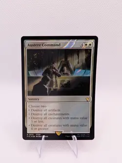 Austere Command (Surge Foil) Commander Final Fantasy Foil - Image 1