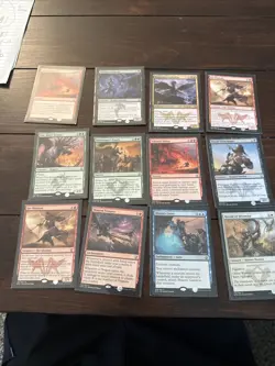 MTG: Dragons of Tarkir (12 Cards Including Dragonlord Kolaghan) - Image 1