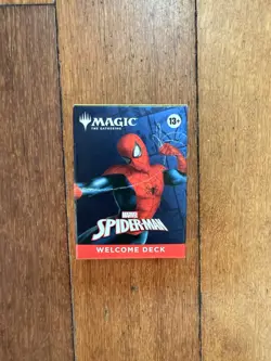 SDCC PAX 2025 Magic The Gathering Spider-Man Welcome Deck WHITE - Image 1