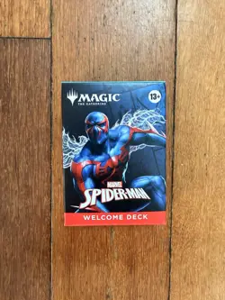 Magic The Gathering Marvel Spider-Man 2099 Blue Welcome Deck SDCC 2025 - Image 1