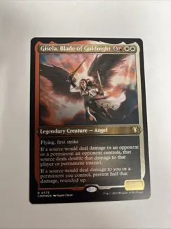 Gisela, Blade Of Goldnight Foil Etched Commander Masters MTG LP - Image 1