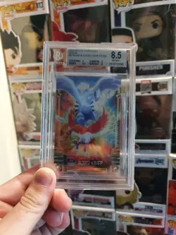 Ho-Oh Lugia Pokemon Advanced Generation Prism Carddass Zenkoku Zukan BGS 8.5 - Image 1