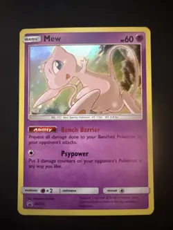 Pokemon TCG Hidden Fates 2019 Mew SM215 - SM Holo Promo - Image 1
