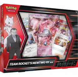 Pokemon Trading Card Game Team Rocket's Mewtwo EX Box - Destined Rivals - Image 1