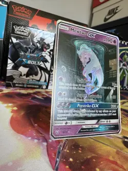 Pokemon Mewtwo GX TCG Shining Legends Holo Card 78/73 Secret Rare Clean - Image 5