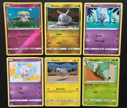 6 X Asako Ito Illustrator Bundle Pokemon Cards Crotchet Craft Knitted Cottonee - Image 1