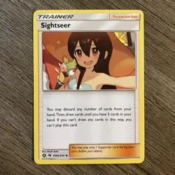 Pokemon Sightseer 189A/214 Alternate Art - Battle Deck Exclusive Trainer - Image 1