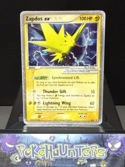Pokemon Card Zapdos ex 033 Nintendo Black Star Promo Holo Near Mint - Image 1