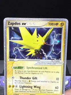 Pokemon Card Zapdos ex 033 Nintendo Black Star Promo Holo Near Mint - Image 2