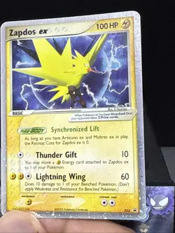 Pokemon Card Zapdos ex 033 Nintendo Black Star Promo Holo Near Mint - Image 5