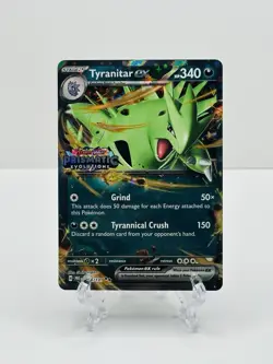 🔥Pokemon TCG-Tyranitar ex-064/131-Stamped Prismatic Evolutions-Promo-M/NM!🔥 - Image 1