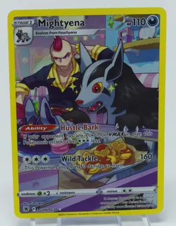 Pokemon Sword & Shield Astral Radiance Trainer Gallery #TG09/TG30 Mightyena - Image 3