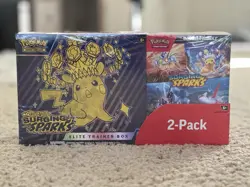 Pokemon Surging Sparks Elite Trainer Box/Booster Bundle Costco 2-Pack - SEALED - Image 1