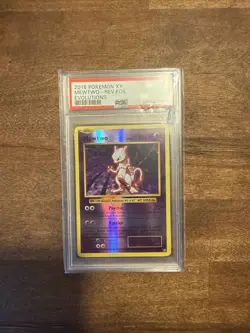 2016 Pokemon XY Evolutions Mewtwo Reverse Foil #51 PSA 9 - Image 1