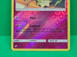 Pokemon MINT Condition Sun & Moon Team Up Mimikyu 112/181 Reverse Holo Rare - Image 4