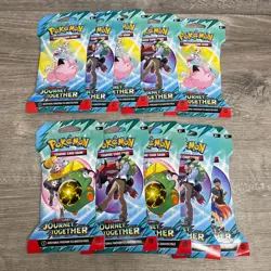 10 Pokemon Journey Together Sleeved Booster Packs In Hand Lot Of 10 ✅ - Image 1