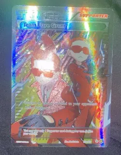 Pokemon Team Flare Grunt Full Art 73a/83 Alternate Art Promos XY NM - Image 1