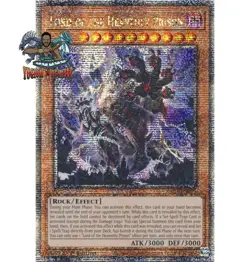 Yugioh! 1x Lord of the Heavenly Prison RA03-EN029 Quarter Century Secret Rare NM - Image 1
