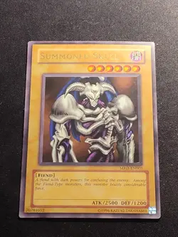 Summoned Skull MRD-EN003 Unlimited Ultra Rare Vintage Yu-Gi-Oh Card Played MP - Image 1
