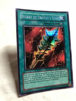 Yugioh Sword of Dragon’s Soul PCJ-EN003 Promo Secret Rare - NM - Image 2