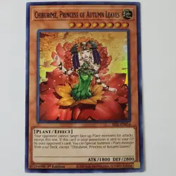 Chirubime, Princess of Autumn Leaves - SESL-EN054 - NM/VLP - Super Rare - 1st ed - Image 1
