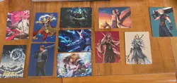 Magic The Gathering Final Fantasy Art Series Card Lot of 11 Yuna Tidus Signature - Image 1