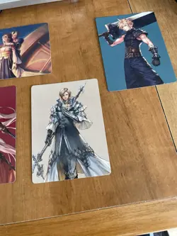 Magic The Gathering Final Fantasy Art Series Card Lot of 11 Yuna Tidus Signature - Image 4