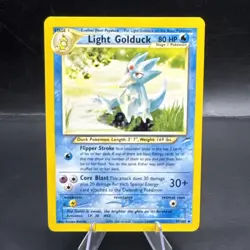 Pokemon TCG Light Golduck Neo Destiny Card 47/105 LP - Image 1