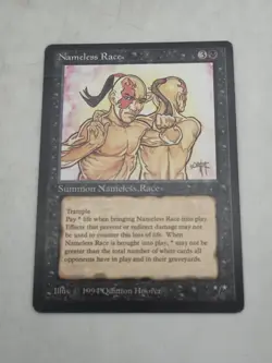 Magic Gathering MTG The Dark Nameless Race English Excellent - Image 2