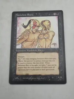 Magic Gathering MTG The Dark Nameless Race English Excellent - Image 3